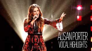 Vocal Highlights on The Voice Alisan Porter E3  B5 [upl. by Narhem]