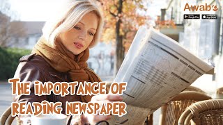 Essay writing on ADVANTAGE OF READING NEWSPAPER in 400 words Importance of reading Newspaper [upl. by Roseanna22]