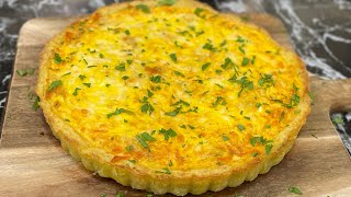 Quiche Sans pâte feuilletée Sans pâte brisée 🥧 Meilleur goût 3 fois moins calorique 💪🏻 [upl. by Ecinrahs35]