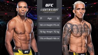 CHARLES OLIVEIRA vs BARBOZA  FULL FIGHT  FREE FIGHT  mma ufc [upl. by Arod212]