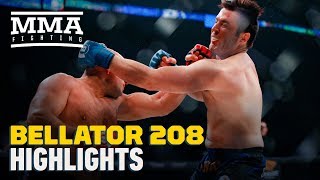 Bellator 208 Highlights Fedor Emelianenko Knocks Out Chael Sonnen  MMA Fighting [upl. by Yllrebmik]