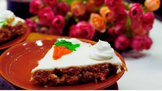 Carrot Cake Cheesecake Recipe No bake Carrot Cheesecake [upl. by Vary]