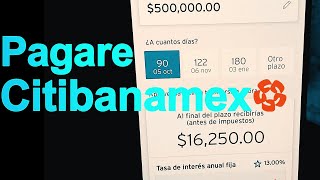 Pagaré Citibanamex 2023 Pagaré banamex¿Realmente conviene [upl. by Aiceila62]