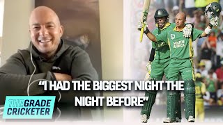 HERSCHELLE GIBBS on Batting Hungover Smoking with Warnie Hansie amp That Catch [upl. by Neehs790]