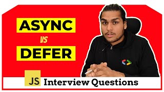 async vs defer attributes in Javascript  Ola Interview Question [upl. by Aneeroc]