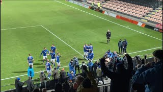 2223 national league Barnet fc Vs Oldham athletic Peter Clarke’s goal 13 28223 [upl. by Adallard851]