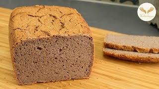 Nur 4 Zutaten und 1 Stunde für dieses glutenfreie Brot [upl. by Casia233]