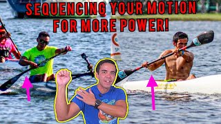 Paddle Tip Sequencing Your Movements to Maximize Power [upl. by Ylyl221]