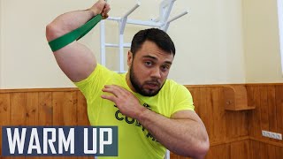 Preworkout WARMUP  ATOROKHTIY Weightlifting [upl. by Cryan516]