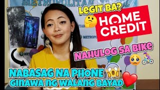 INSURANCE HOME CREDIT l NABASAG PHONE KO l NAHULOG AKO SA BIKE [upl. by Eilsehc]