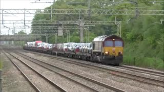 WCML Freight Action at Acton Bridge 20516 [upl. by Stevens428]