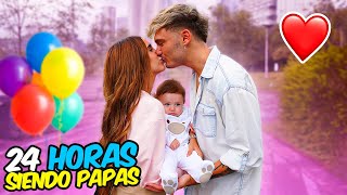 24 HORAS SIENDO PAPAS DE UN BEBE 2 ft IAN LUCAS [upl. by Espy773]