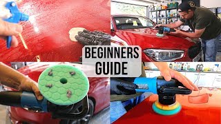 How To Polish A Car For Beginners  Paint Correction Guide for first timers [upl. by Langer]