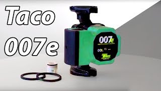 A closer look at the Taco 007e HighEfficiency Circulator Pump [upl. by Eppillihp]