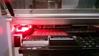 Slow Motion Video from our Pick and Place Machine Mycronic MY100 [upl. by Edmondo]