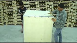 Nailless Plywood Packing Box Jagtat Rajkot [upl. by Carmelita]