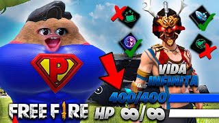 Probé El Combo de Habilidades Para Tener VIDA INFINITA😈 EL FIN DE FREE FIRE ❌ [upl. by Urbani]