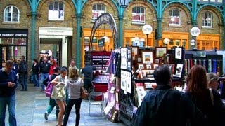 Covent Garden  London Landmarks  High Definition HD YouTube Video [upl. by Rehpotsyrk]