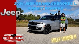 2024 Jeep Grand Cherokee L Summit Reserve  Is It Better Than Luxury Brands [upl. by Idnerb786]