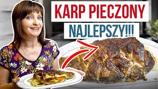 PIECZONY KARP  bez smażenia tłuszczu i panierki Najsmaczniejszy i najzdrowszy – super przepis [upl. by Arayt872]