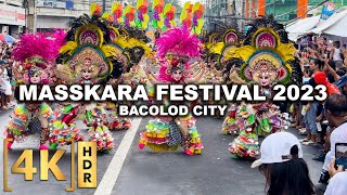 The Full Show of MASSKARA FESTIVAL Bacolod 2023 Street Dance Competition  Philippines [upl. by Latsyrhc]