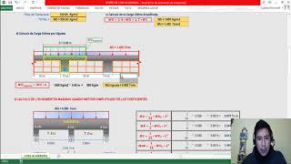 EXCEL para DISEÑO de LOSA ALIGERADA  CONCRETO ARMADO  HebMERMA [upl. by Eylloh]