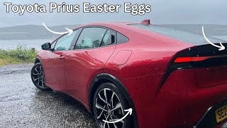 2024 Toyota Prius PHEV Easter Eggs Did I spot them all [upl. by Yeslek577]