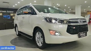 Toyota Innova Crysta 28 ZX 2019  Innova 2019 ZX Features  Interior amp Exterior  Reallife Review [upl. by Augusta]