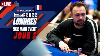 EPT Londres  5K£ MAIN EVENT  Jour 2  Cards Up avec Benny amp Yu ♠️ PokerStars en Français [upl. by Hazem]