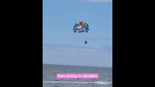 Para sailing in Albufeira 🤩🤩 ytshorts shorts parasailing [upl. by Arte]