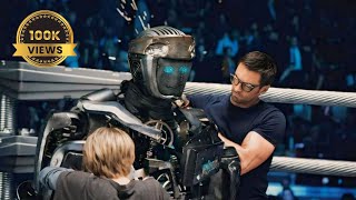 Is Aadmi k Robot ne World Championship Jeet li  Real Steel 2011 Full Movie Explanation  Review [upl. by Llenyr262]