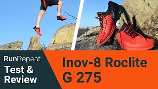 Inov8 Roclite G 275 test amp review  A rugged and versatile trail running shoe [upl. by Buskus413]