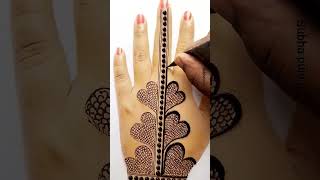 New back hand mehndi design latest mehndi designsmehndi ka design 2024mehndidesign henna [upl. by Silrac]