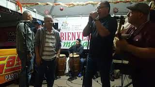 Trovadores puertorriqueños cantando en mañanero en el Pueblo de Cidra [upl. by Harriette]