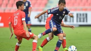 Japan vs Hong Kong AFC U16 Championship 2014 [upl. by Nami744]