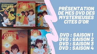 Présentation de mes DVD de Les Mystérieuses Cités dOr [upl. by Beckie]