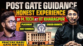 Honest Experience of MTech at IIT Kharagpur  Placement Best Courses Career Growth [upl. by Damalis]