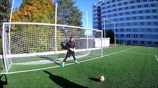 Goalkeeper Training Drills Day 8 [upl. by Yendyc790]