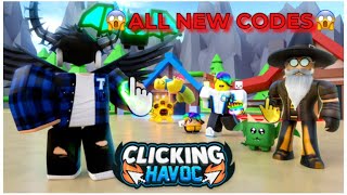 ALL NEW CODES IN CLICKING HAVOC CORRUPT EGG 2021 [upl. by Gudrun634]