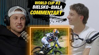 DOWNHILL WORLD CUP 2 BIELSKOBIALA [upl. by Shannan]