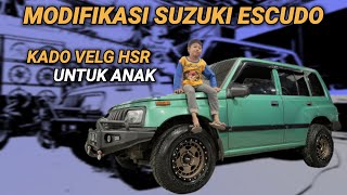 REVIEW SUZUKI ESCUDO JLX JADI CAMPERVAN LOW BUDGET [upl. by Linis81]