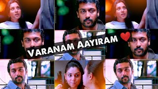 Nenjukkul Peidhidum Song  Vaaranam Aayiram AD Creations [upl. by Dredi]