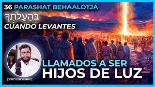 LLAMADOS A SER HIJOS DE LUZ  36 PARASHAT BEHAALOTJÁ CUANDO LEVANTES [upl. by Schaffer]