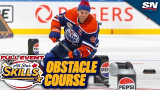 FULL Obstacle Course Competition  2024 NHL AllStar Skills [upl. by Selia]