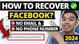 HOW TO RECOVER FACEBOOK ACCOUNT WITHOUT EMAIL AND PHONE NUMBER PAANO IRECOVER ANG FACEBOOK [upl. by Ekihc]