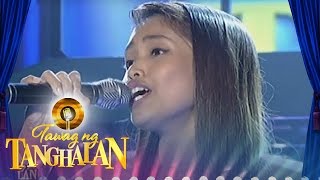 Tawag ng Tanghalan Christine Alcoba  If We Hold On Together [upl. by Eydie]