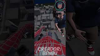 Spiderman compite contra su hijo viral humor doblaje memes fandub fypシ fyp vr shorts epic [upl. by Forest]