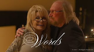 Barry Gibb wDolly Parton  Words Greenfields [upl. by Nive]