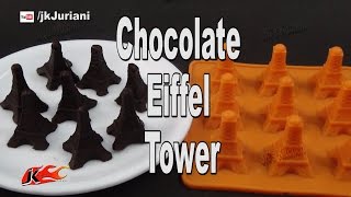 Eiffel Tower Moulded Chocolate JKs Kitchen 052 [upl. by Esmond359]