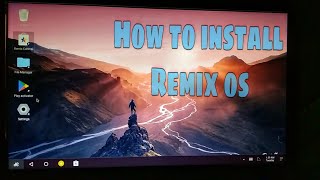 How to install Remix os on pc  laptop  window 7810 [upl. by Juta]